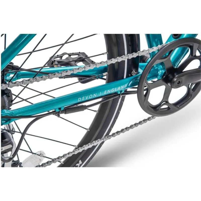 Ampere Tourer S Electric Bike Teal Blue-6